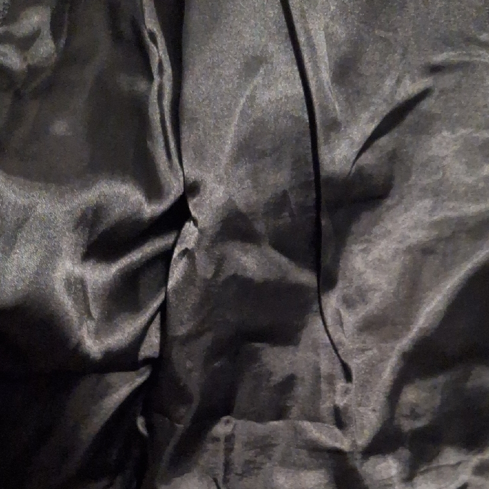 Guess Men's Black Leather Bomber Jacket - Picture 8 of 10